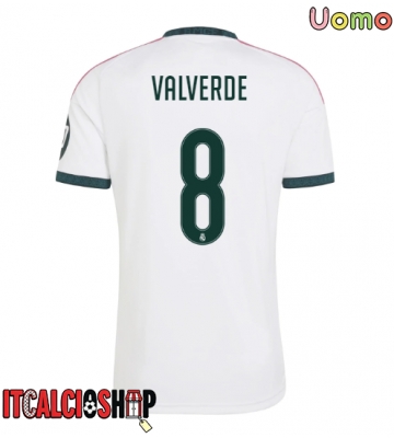 Real Madrid Federico Valverde #8 Prima Maglia 2026-27 Manica Corta Real Madrid Federico Valverde #8 Prima Maglia 2026-27 Manica Corta